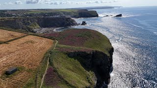 THE COAST AROUND PORTREATH CORNWALL [upl. by Eyde1]