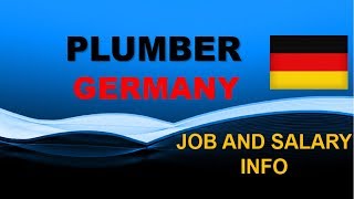 Plumber Salary in Germany  Jobs and Wages in Germany [upl. by Schuyler]