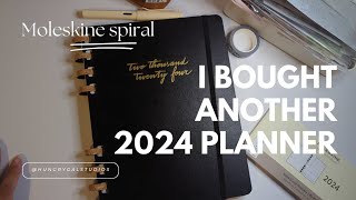 another 2024 planner  Moleskine XL spiral [upl. by Maurilia372]