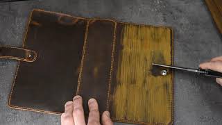 How To Distress Leather [upl. by Thirion]