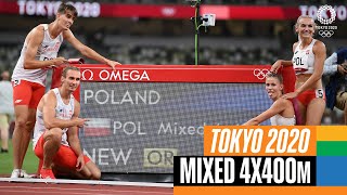 Mixed 4x400m Final  Tokyo Replays [upl. by Pantia]