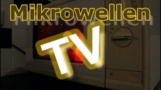 Mikrowellen GefährlichPflanzenBlumentopf Experiment aufbau amp erklärung Doku Mikrowellen TV [upl. by Bradford]