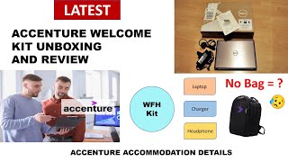 Accenture Welcome kit UnboxingAccenture Work from home kit Accenture Accommodation Details [upl. by Eive]