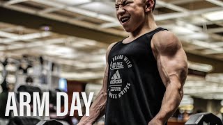 TRISTYN LEE Trains Arms  Full Workout EXPLAINED [upl. by Marigold]