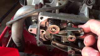 Briggs amp Stratton 175 HP  Exhaust Valve Issue [upl. by Norvun]