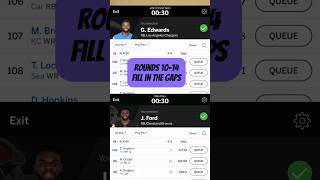 Fantasy Football Draft Hack Maximize Your Picks with 2Round Strategy shorts fantasyfootball [upl. by Zsolway]