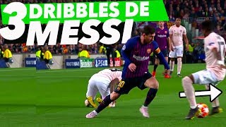 Apprends 3 dribbles que MESSI FAIT TOUT LE TEMPS [upl. by Hatty]