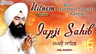 Japji Sahib Full Live Path Bhai Manpreet Singh Ji Kanpuri  Nitnem  AkalpurkhWaheguruji [upl. by Kursh]