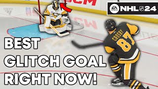 THE BEST GLITCH GOAL IN NHL 24 RIGHT NOW [upl. by Geoffrey]