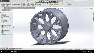 SolidWorks Jant TasarımıÇizimi [upl. by Marni]