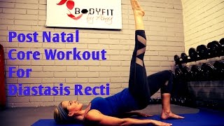 8 Minute Diastasis Recti Core Workout For Ab Separation After Pregnancy [upl. by Brucie]