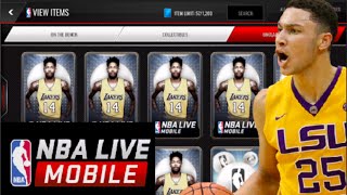 NBA LIVE MOBILE 2016 PACK OPENING  ROOKIE TIP OFF BUNDLE OPENING  MY FIRST PACK OPENING [upl. by Eerpud]