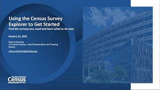 Using the Census Survey Explorer to Get Started [upl. by Stultz]