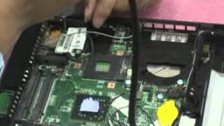 MSI PR200 Series disassemble MS1221 [upl. by Nimzaj]