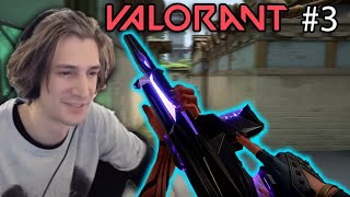 xQc Plays Valorant Part 3 [upl. by Lubow]