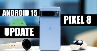 Pixel 8 New update 2024 Android 15  RELEASE DATE [upl. by Garrik667]