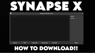 NEW UPDATE HOW TO DOWNLOAD SYNAPSE NEW VERSION ROBLOX FREE EXECUTOR Not Patch [upl. by Jasmine]