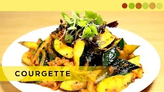 Courgette Salad  Gourmet  Healthy Salad  Chef Atul Kochhar [upl. by Shifrah]