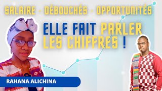 METIER DEVENIR Statisticienne parcours débouchés  avec Rahana qui fait parler les chiffres [upl. by Lessirg]