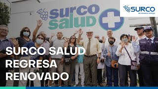 ¡Surco Salud regresa renovado  Municipalidad Distrital de Santiago de Surco [upl. by Stevenson]