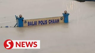 Floods Chaah and Bahau police stations and quarters hit says IGP [upl. by Fantasia]