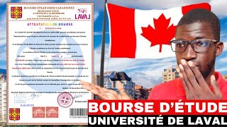 BOURSE DÉTUDE GRATUITE AU CANADA🇨🇦  Demande dadmission à luniversité de LAVAL [upl. by Galatea503]