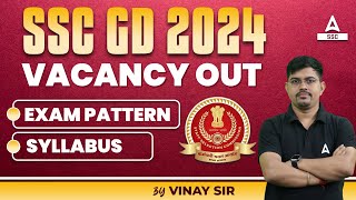 SSC GD New Vacancy 202324  SSC GD Syllabus and Exam Pattern 2023  By Vinay Sir [upl. by Egap]