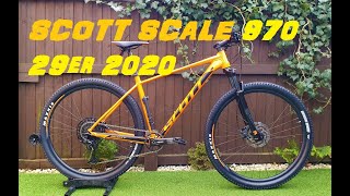 Scott Scale 29er 2020 Mountain Bike [upl. by Alhahs]