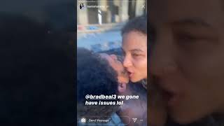 kamiah adams and her son fight over bradley beal😂 [upl. by Dardani]