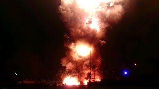 Uthralikavu Pooram 2016  Kumaranellur Desham Vedikettu  Kerala  India [upl. by Sitnik]