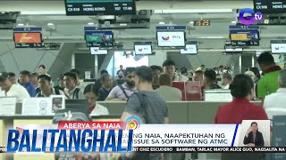 CAAP  Radar system ng NAIA naapektuhan ng umanoy technical issue sa software ng ATMC  BT [upl. by Alin]