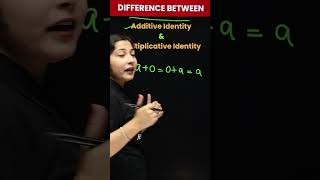 Additive Vs Multiplicative Identity Do You Know The Difference 👩‍🏫🔢mathsmagic mathskills [upl. by Harraf]