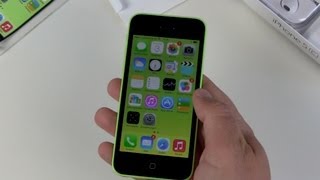 iPhone 5c Grün einrichten und erster Eindruck [upl. by Kelly]