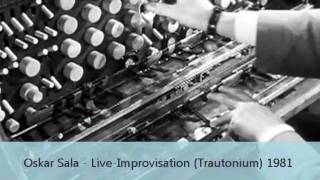 Oskar Sala  Improvisation on the Trautonium 1981 1 [upl. by Atenahs]