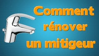 Comment rénover et détartrer un mitigeur [upl. by Ulund]