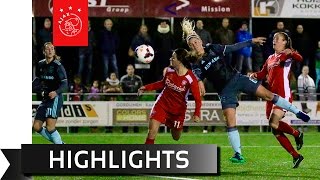 Highlights FC Twente  Ajax Vrouwen [upl. by Anirod280]