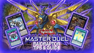 RAIDRAPTOR Deck Unleashed OTK and Floodgate Strategy in Rank Duels  YUGIOH MASTER DUEL [upl. by Ahsehat145]