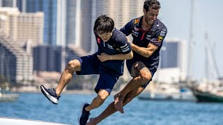 Ricciardo fustige Tsunoda concernant son comportement à Bahrein  un pilote immature [upl. by Mcculloch]