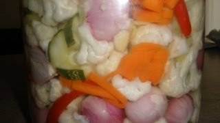 How to make Pickled Vegetables [upl. by Taddeo]