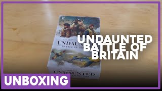 Unboxing  Undaunted Battle of Britain  Osprey Games  The Players Aid [upl. by Roseann970]