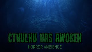 Cthulhu Horror Ambience  SCARY Underwater Sounds  ASMR [upl. by Ccasi]