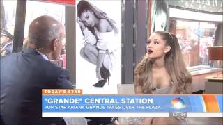 Ariana Grande  interview  Today Show 82914 [upl. by Kola327]