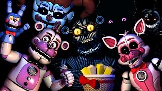 Five Nights at Freddys Sister Location  REACTION COMPILATION [upl. by Nwahsd]