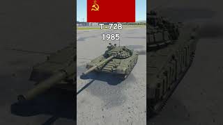 All Modifications of T72 Tank warthunder countries tanks [upl. by Roana576]