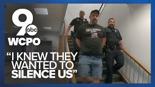 Ohio men awarded 300K after they were thrown out of council meeting arrested [upl. by Idette]