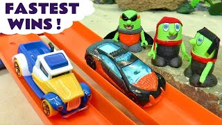 Toy Car Racing Funlings Challenge [upl. by Ed]