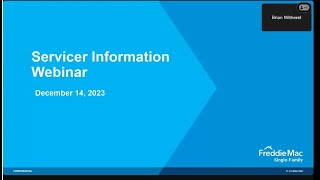 Webinar Playback Servicer Information Session December 14 2023 [upl. by Jarid34]