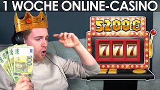 1 Woche OnlineCasino  500€ in € verwandelt  Selbstexperiment [upl. by Hayse121]