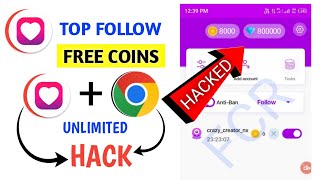 top follow app free coins hack  top follow app unlimited coins hack  top follow app free  coins [upl. by Brackely]