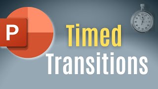 The Easiest way to create PowerPoint Slideshow with Timed Transitions [upl. by Yeffej]